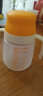 卡蜜迪（kamidi）宝宝牛奶吸管杯婴儿童带刻度玻璃喝水泡奶瓶直饮吸管水杯1-3-6岁 阳橙色 230ml -覆膜牛奶杯 晒单实拍图