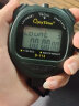 ostravar 运动裁判秒表计时器健身跑步田径训练秒表 军绿 双排 60道 实拍图