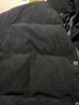 GXG男装 肌理感夹棉蓄能棉柔软保暖棉服夹克外套 2023年冬季新款 黑色 175/L 晒单实拍图