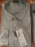 杉杉长袖衬衫男条纹纯色高档商务休闲高端品牌免烫中年男士衬衣格纹 FDWC234A227-1长袖 42 实拍图