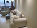品族奶油风防猫爪布轻奢小户型客厅婴儿绒布沙发PZ-001 3.0米五人位a 晒单实拍图