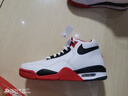 NIKE耐克官方男鞋秋季运动鞋AIR FLIGHT 89气垫休闲鞋AJ4兄弟跑步鞋 白/黑/大学红/AJ4兄弟款 39 实拍图