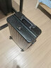 漫游全铝镁合金行李箱金属男铝框拉杆箱登机箱大旅行箱包小箱子 黑色加厚航空级铝镁合金 20英寸 2025焕新版可登机 实拍图