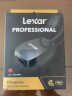 雷克沙（Lexar）USB 3.2高速读卡器 CFexpress Type B存储卡读卡器550U 8K素材20Gbps传输 Type-C接口 实拍图