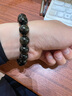 玉致天然金曜石猫眼黑曜石貔貅手链风水寓意补水手串节日礼物带证书 男款12mm【貔貅头朝左】 实拍图