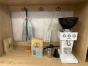 格米莱（GEMILAI）电动咖啡磨豆机意式咖啡豆研磨机磨粉机家用商用 不锈钢色9015A 实拍图