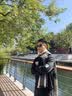 CAIKAYI 潮流围巾女男冬季情侣围巾男士圣诞节送男友礼物围脖男生ins潮格子保暖韩版围脖男士披肩 潮流仿羊绒-【蓝格】 实拍图