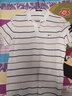 杉杉（FIRS）条纹翻领短袖T恤男2025夏季新款弹力清爽舒适POLO减龄t恤衫631 本白 3XL (190) 实拍图