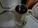 U·FIT2024新款养生杯热牛奶神器牛奶加热器多功能办公室热奶杯银耳养生杯小型养生壶 象牙白（含滤网） 实拍图