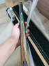 奥秘新代启蒙台球杆黑八小头黑8中式八球斯诺克16彩中头桌球杆10mm绿 实拍图