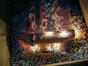 禾娘帆船模型摆件带灯木质工艺船一帆风顺北欧风客厅装饰品摆件 粉色帆船中号20cm（附灯） 实拍图