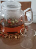 神雕（SHEN DIAO）耐热加厚全玻璃蒸茶壶大号茶壶带过滤茶器家用泡茶电陶炉套装 Y02双内胆壶+4个直美杯 实拍图