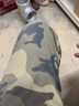 沃巴伦夏季迷彩工装裤男士薄款休闲束脚裤日系小脚裤宽松大码工装工作裤 纯棉迷彩单裤 4XL  建议175-190斤 实拍图