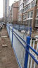 安兴才镀锌锌钢护栏铁艺围栏简易小区围墙栅栏室外户外栏杆厂区别墅围栏 普货1.0米高2横梁（1米价格） 实拍图