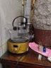 新功（SEKO）喷淋电陶炉煮茶器烧水壶电水壶电茶炉高硼硅玻璃电茶壶 Q6A/Q10A Q10A（单炉） 实拍图