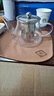 宣室堂茶壶玻璃耐高温泡茶壶玻璃茶具套装过滤茶水分离杯水壶花茶壶家用 壶+6个130毫升小杯+茶盘 实拍图