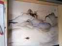 乐图（LETU）英国乐图(LETU)电视背景墙整张定制无缝壁画3D立体现代简约客厅 水晶工艺壁布0.1平方   每平方米 实拍图