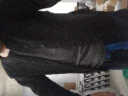 古莱登GODLIKE-针织衫外套男秋冬装新款加厚男菠萝针毛衣简单款日系纯色针织开衫 黑色 2XL 实拍图