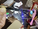 利西亚（KLESIA） 利西亚智能防蓝光远近两用老花镜男高清自动变焦老花老人老光镜 黑色框 350度 实拍图