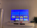 先科（SAST）Z7智能投影仪1080p家用超高清电视一体机客厅卧室吊装挂式侧投屏白天酒店民宿办公用4K激光投影机 Z7高亮智能语音版（送落地支架） 版 实拍图