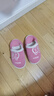 大嘴猴（paul frank）棉拖鞋女舒适情侣毛绒厚底包跟保暖棉鞋粉色36-37PF831 实拍图