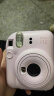 INSTAX富士instax立拍立得 一次成像相机 mini7+（mini7c/s升级款）白 实拍图