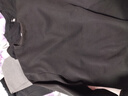 真维斯（Jeanswest）男士卫衣潮牌宽松套头加绒无帽打底衫男大码秋冬季重磅圆领外套男 黑#ZS纯色 XL 【优质好棉,柔软亲肤】 实拍图