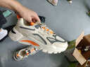 潮小二春季男鞋新款潮流青少年运动休闲鞋子男老爹潮鞋夏季网面透气鞋男 米色【226】 43 实拍图