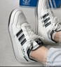 阿迪达斯adidas 三叶草中性FORUM LOW休闲鞋 IH7830 40.5 实拍图