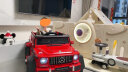 福儿宝（FUERBAO）【奔驰授权】儿童电动车玩具车可坐大人手机遥控小孩宝宝双人越野 六驱红+大人油门+后备箱+软胎 实拍图