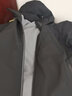 BRELRMON加绒外套风衣男女冲锋衣单层秋冬防风保暖软壳工装韩版户外夹克 9930S曜石黑-女【纯色】 XL 实拍图