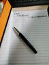 毕加索弯尖美工笔 书法钢笔男女练字学生用定制刻字礼盒装 黑色暗尖财务美工笔0.7mm 实拍图