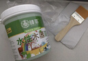 臻蒂 水性木器漆透明室内家具门窗翻新修补彩色面漆防水净味改色木漆 米白 1kg 实拍图