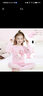 Hello Kitty女童内衣套装棉儿童秋衣套装秋冬秋衣秋裤家居服睡衣裤秋装 【春秋E款】紫色 55515 130cm 适合125-135cm 实拍图