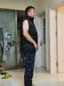 回力棉马甲男秋冬季保暖加厚外穿男士立领坎肩休闲棉服男装黑色XL 实拍图