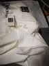 新疆棉重磅厚实不透纯棉短袖T恤男纯色宽松大码打底衫上衣 白色-【超重磅厚实不透】 M建议120-140斤 实拍图