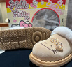 OLD ORDER【三丽鸥hellokitty联名】栗色厚底雪地靴女包头毛毛拖鞋 栗色Hellokitty 38 实拍图