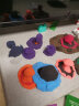得力(deli)24色超轻粘土 黏土彩泥橡皮泥儿童玩具美术手工DIY制作太空沙10g袋装 生日礼物手工好物67818 实拍图