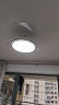 美的（Midea）风扇灯餐厅吊扇灯led卧室现代简约客厅灯护眼风扇灯MF-83DY1 实拍图