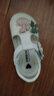 G.duck小黄鸭学步鞋夏季防滑女宝宝凉鞋公主鞋0-2-3-4岁婴幼儿软底 米白色 25 码 内长15.5厘米 实拍图