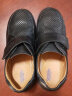 四季熊（SEASONBEAR） 男童皮鞋黑色儿童皮鞋新款夏季镂空透气小皮鞋学生表演鞋牛皮鞋 黑色（镂空款） 36码 内长23cm 实拍图