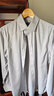 十如仕衬衫男长袖高端白衬衣纯棉高支免烫抗皱商务休闲正装  301 鸽子灰修身版 均码 40/87【180/94A】 实拍图