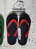 hippobloo河马泰国进口乳胶人字拖男女舒适防滑橡胶凉拖鞋海边沙滩ins潮拖 咖军绿 36-37 (泰9.5) 实拍图
