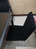 仙逸格（Xianyige）餐桌椅子套罩座椅套连体弹力布家用 办公一体式简约四季凳子套1只 玉米绒黑色 实拍图