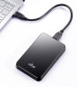 爱国者（aigo）移动硬盘 2TB USB3.0 2.5英寸机械硬盘兼容Mac HD809黑色 高速传输轻薄便携 读速120MB/s 实拍图