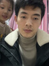 真维斯（Jeanswest）毛衣男秋冬新款针织衫青少年针线衫内搭保暖百搭纯色打底衫毛线衫 卡其（高领毛衣） M (推荐100-110斤) 实拍图