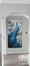 Sixpoetry 客厅装饰画现代简约沙发背景墙壁画轻奢三联晶瓷画大气高档挂画 福鹿几何（铝合金外框） 晶瓷画左右60*80+中间120*80亮面 实拍图