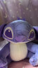 告白气球紫色史迪仔玩偶香芋史迪奇公仔毛绒玩具布娃娃抱枕男女孩生日礼物 紫色史迪奇 60cm【坐高不含耳朵】 实拍图