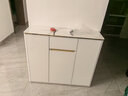 澳之音 餐边柜现代简约轻奢岩板厨房多功能餐厅碗柜多功能收纳储物柜子 轻奢边柜长100×宽29.6×高85.7 实拍图