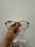 万宝龙（MONTBLANC）光学眼镜男女同款儒雅方形框专业配近视眼镜礼物MB0155O-004 实拍图